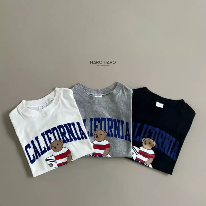 Haro Haro - Korean Children Fashion - #littlefashionista - California Tee