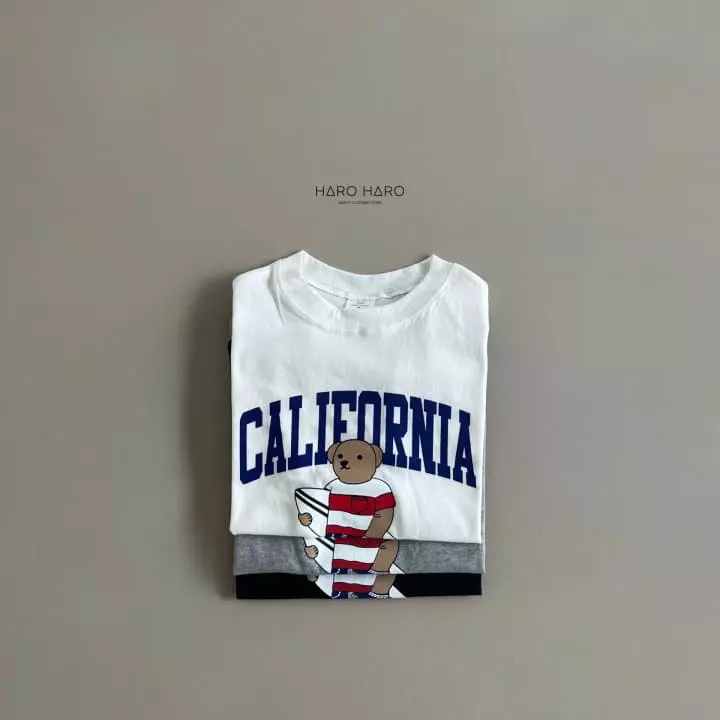 Haro Haro - Korean Children Fashion - #magicofchildhood - California Tee - 2