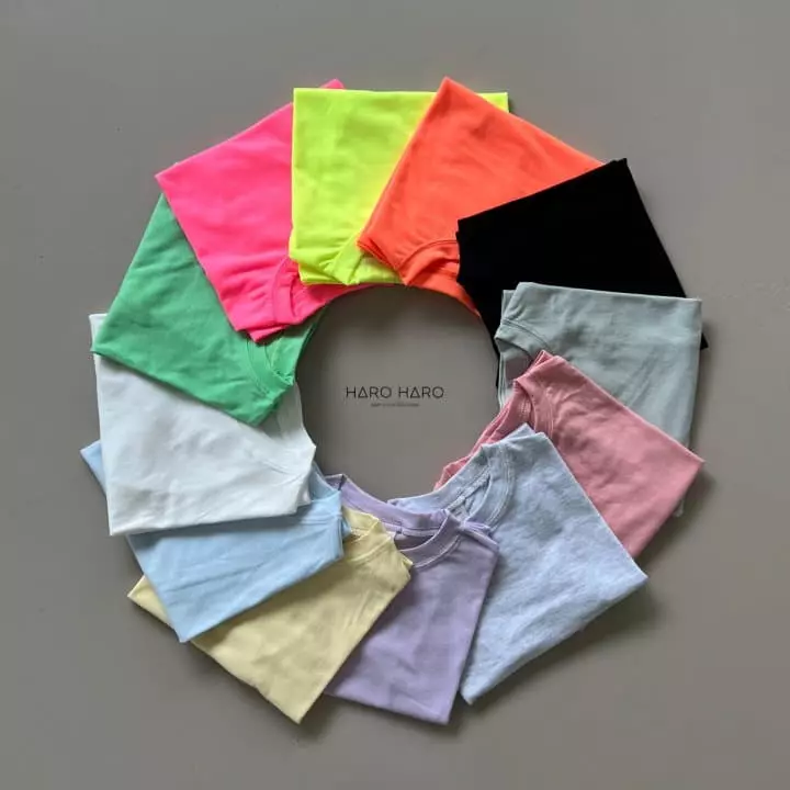 Haro Haro - Korean Children Fashion - #magicofchildhood - Summer Box Tee - 6