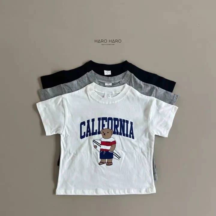 Haro Haro - Korean Children Fashion - #minifashionista - California Tee - 4