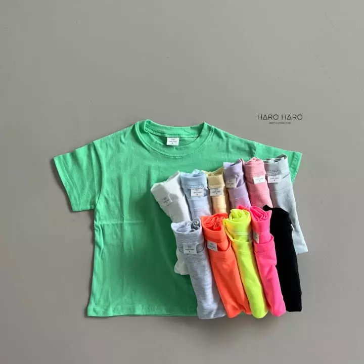 Haro Haro - Korean Children Fashion - #prettylittlegirls - Summer Box Tee - 8