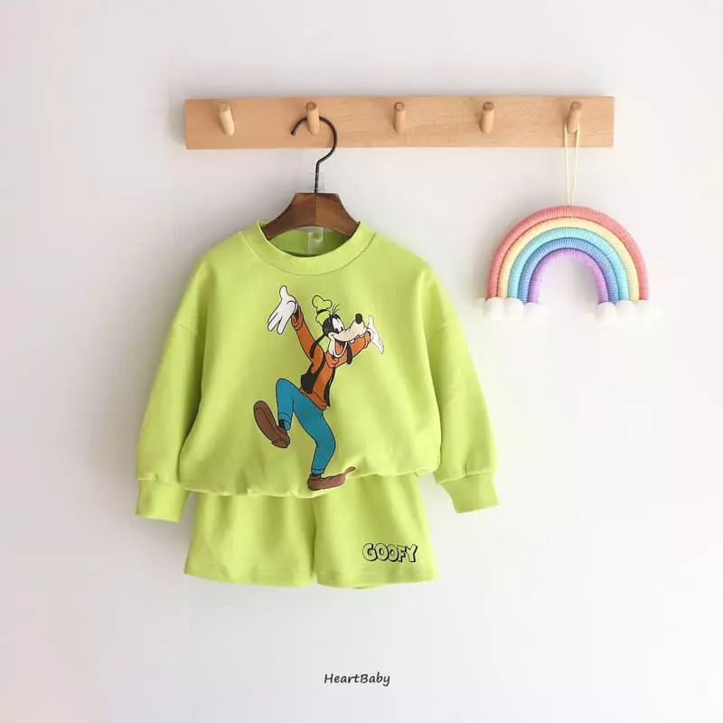 Heart Baby - Korean Children Fashion - #kidsstore - Mickey Friends Top Bottom Set - 9