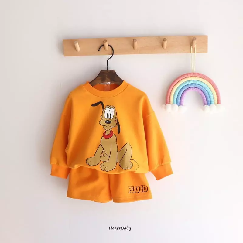 Heart Baby - Korean Children Fashion - #kidzfashiontrend - Mickey Friends Top Bottom Set - 10