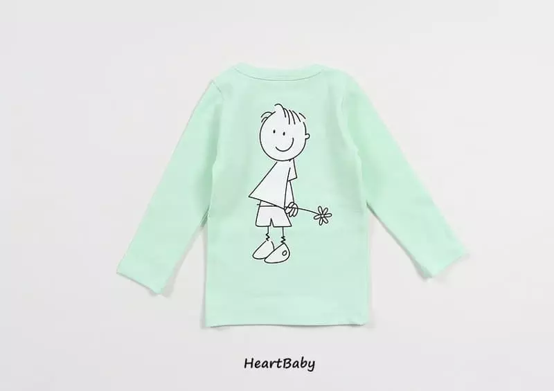 Heart Baby - Korean Children Fashion - #kidzfashiontrend - Good Son Daughter Easywear Set - 8