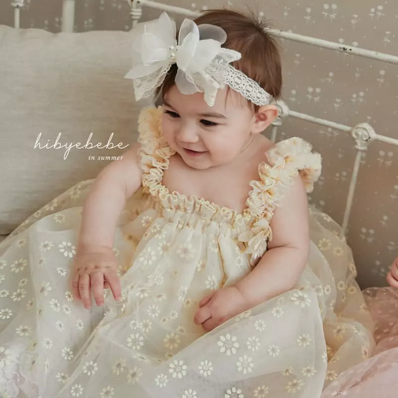 Hi Byebebe - Korean Baby Fashion - #babyboutique - Frill Wing One-piece - 2
