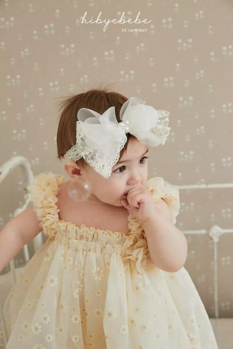 Hi Byebebe - Korean Baby Fashion - #babyboutique - Frill Wing One-piece - 3