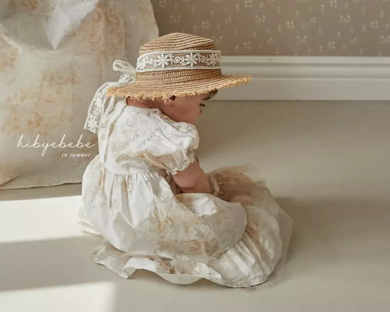 Hi Byebebe - Korean Baby Fashion - #babyboutique - Josephine Lace Collar One-piece - 5