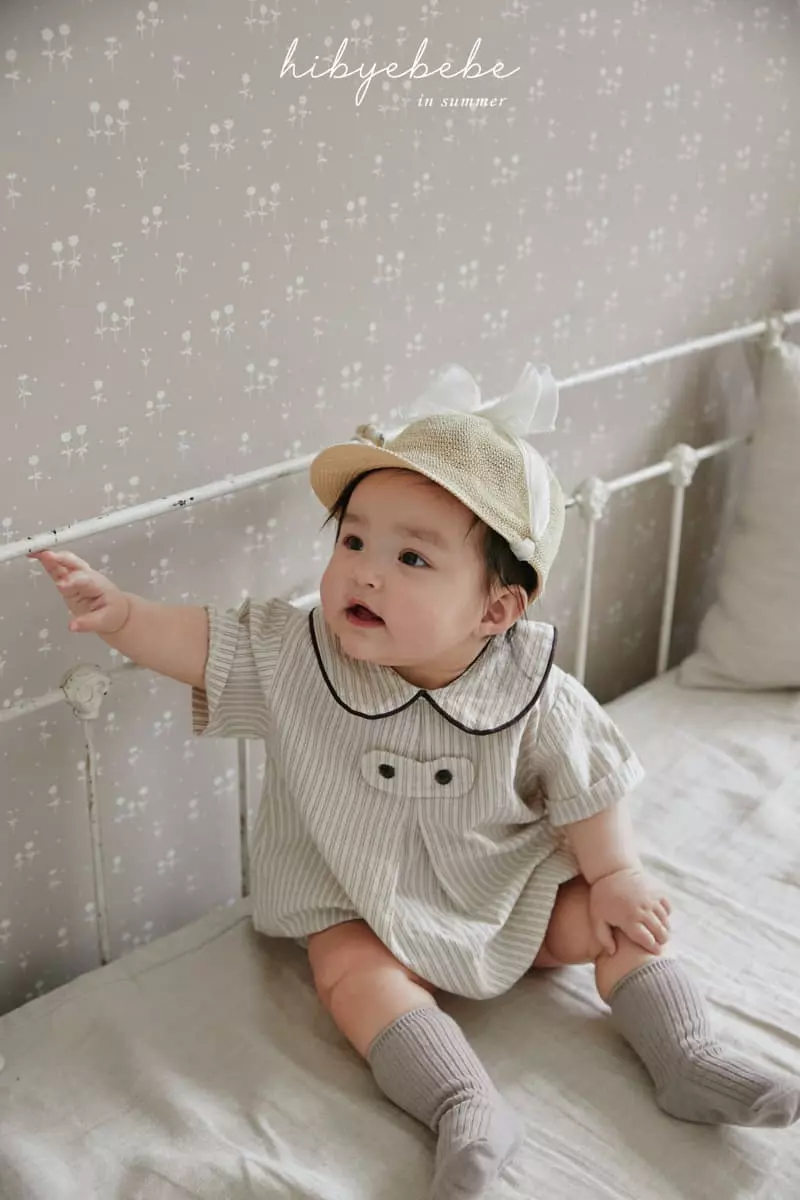 Hi Byebebe - Korean Baby Fashion - #babyfever - Ribbon Jisa Hat - 9