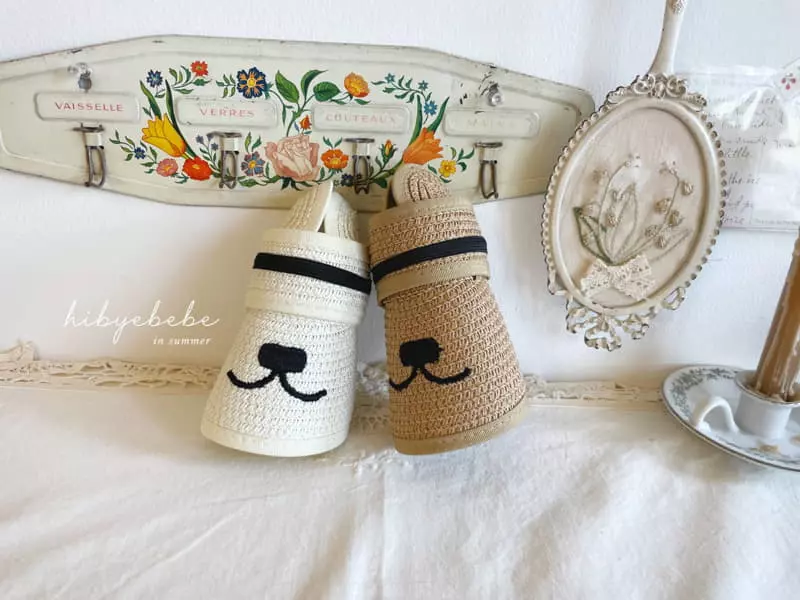 Hi Byebebe - Korean Baby Fashion - #babyfashion - Rabbit Embrodiery Hat - 4