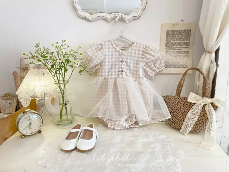 Hi Byebebe - Korean Baby Fashion - #babygirlfashion - Flower Button Skirt Bodysuit - 10
