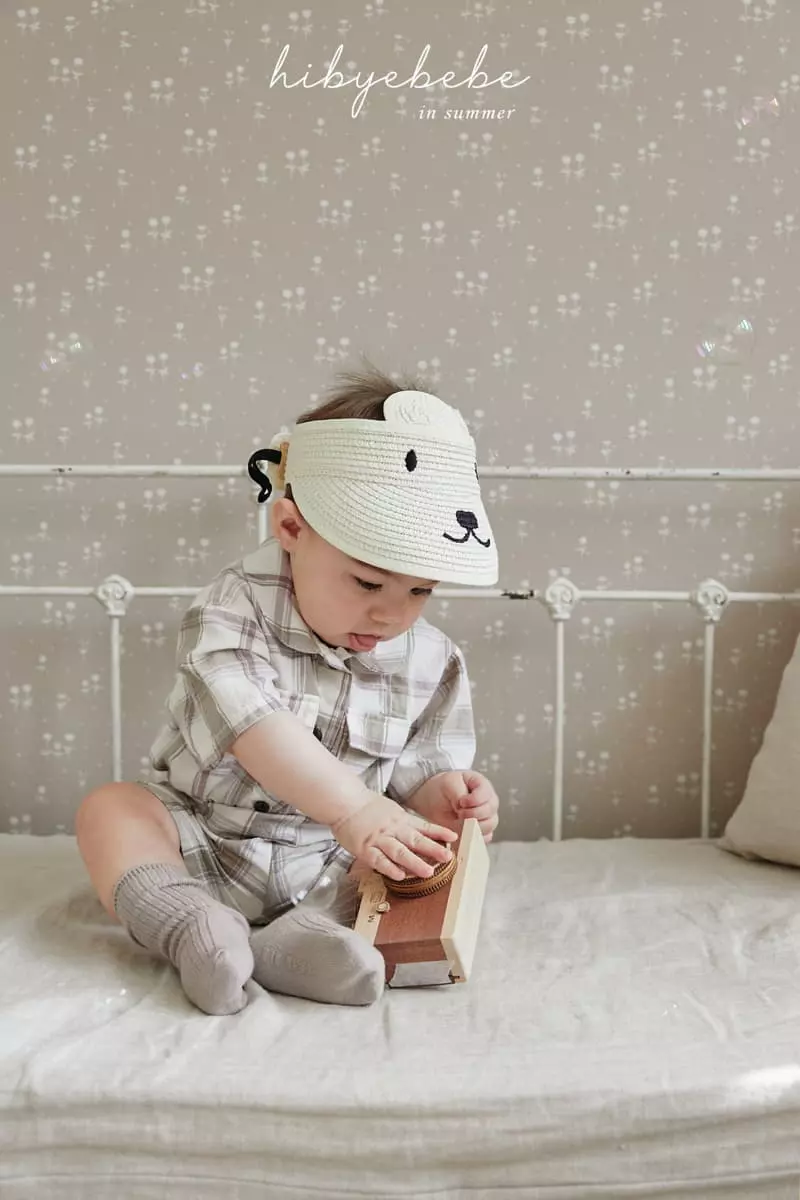 Hi Byebebe - Korean Baby Fashion - #babygirlfashion - Rabbit Embrodiery Hat - 5