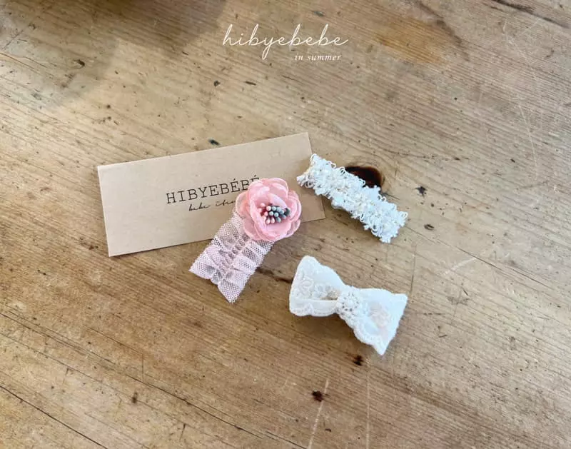 Hi Byebebe - Korean Baby Fashion - #babygirlfashion - Bebe Hairpin Set