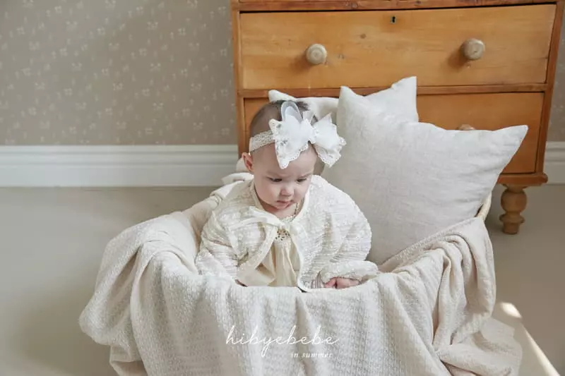 Hi Byebebe - Korean Baby Fashion - #babygirlfashion - Lace Frill Cardigan - 4