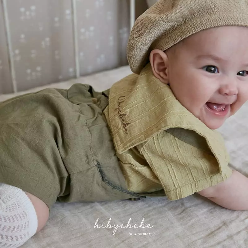Hi Byebebe - Korean Baby Fashion - #babylifestyle - Soft Linen Dungarees - 12