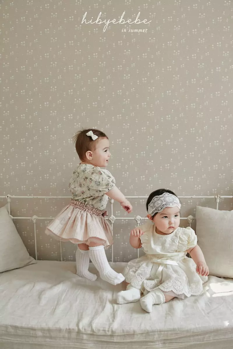 Hi Byebebe - Korean Baby Fashion - #babyoninstagram - Snow Flower Lace Blouse - 9