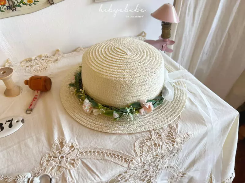 Hi Byebebe - Korean Baby Fashion - #babyoninstagram - Flower Strew Hat - 2