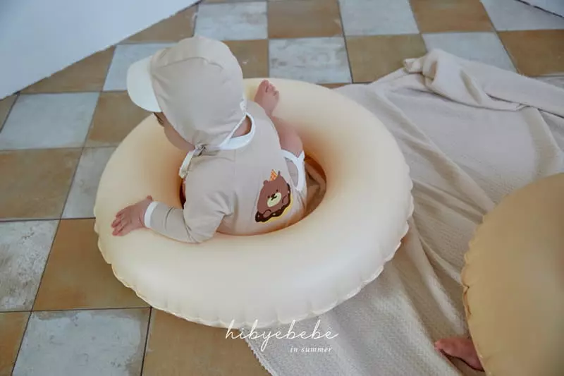 Hi Byebebe - Korean Baby Fashion - #babyoninstagram - Tube Tayo Swim Bodysuit with Hat - 9