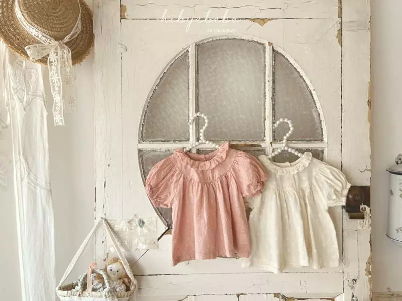 Hi Byebebe - Korean Baby Fashion - #babyoninstagram - Mia Jacquared Blouse - 2