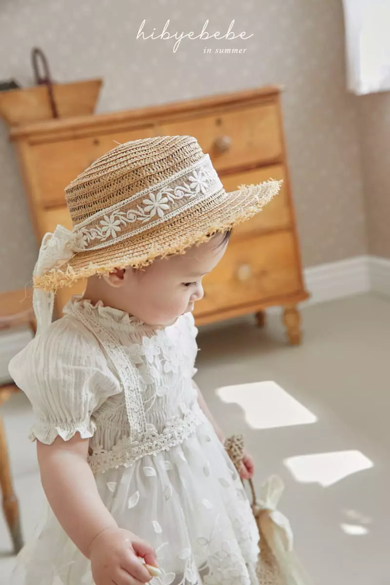 Hi Byebebe - Korean Baby Fashion - #babyootd - Lace Bustier - 3