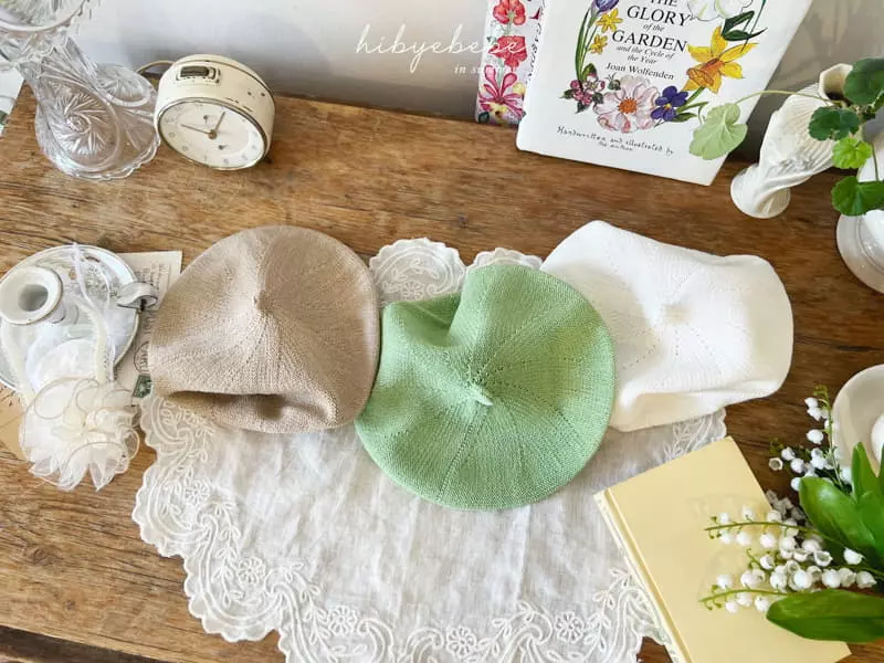 Hi Byebebe - Korean Baby Fashion - #babyoutfit - Henry Beret Hat - 2