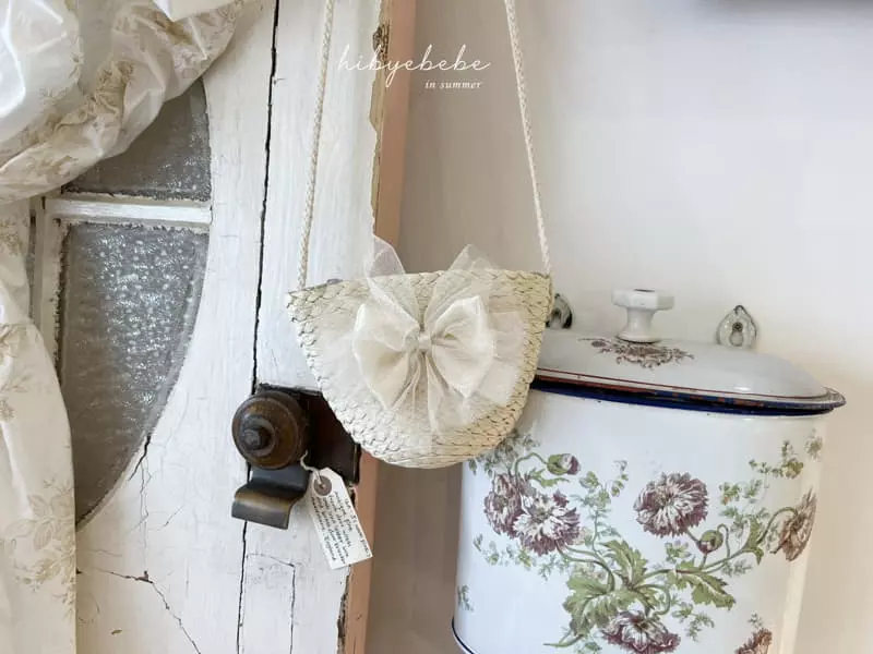 Hi Byebebe - Korean Baby Fashion - #babywear - Gold Ribbon Strew Bag - 2