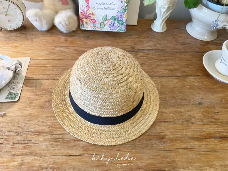 Hi Byebebe - Korean Baby Fashion - #babywear - Peter Pan Straw Hat - 3