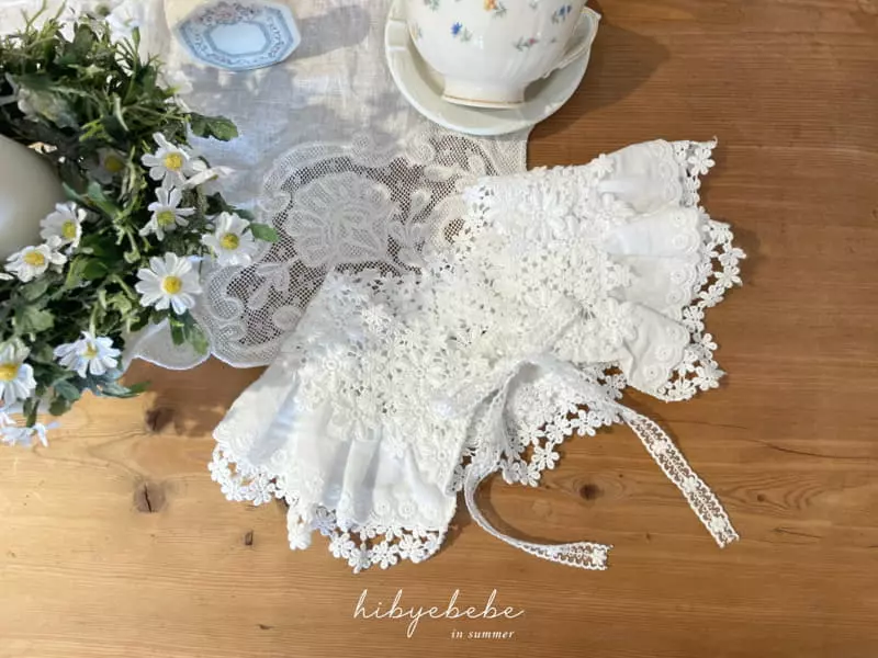 Hi Byebebe - Korean Baby Fashion - #babyoutfit - Jully Lace Collar - 4