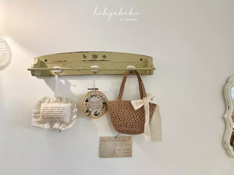 Hi Byebebe - Korean Baby Fashion - #babywear - Summer Picnic Straw Bag - 7