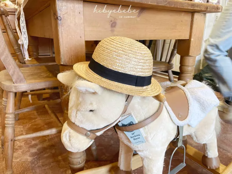 Hi Byebebe - Korean Baby Fashion - #onlinebabyshop - Peter Pan Straw Hat - 5