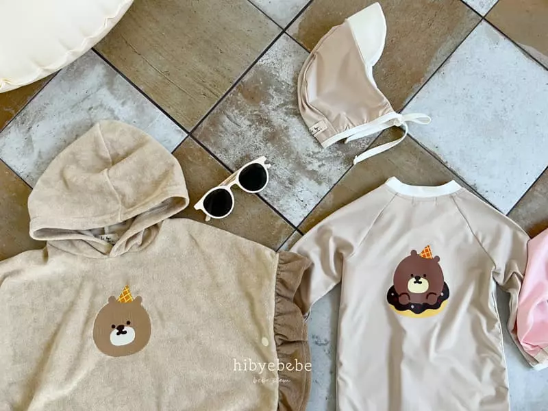Hi Byebebe - Korean Baby Fashion - #onlinebabyshop - Swimwear Beach Gawn - 5