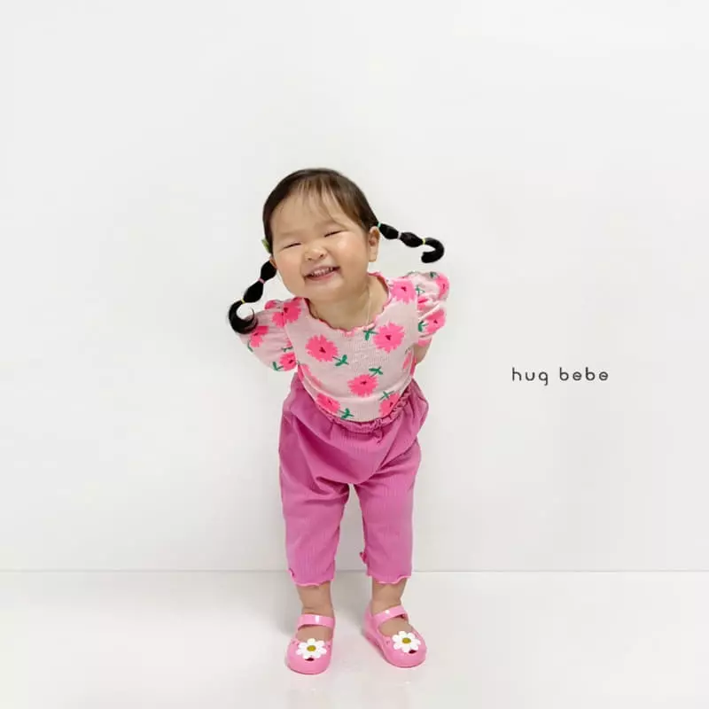 Hug Bebe - Korean Children Fashion - #kidsshorts - Charlang Rib Pants - 11