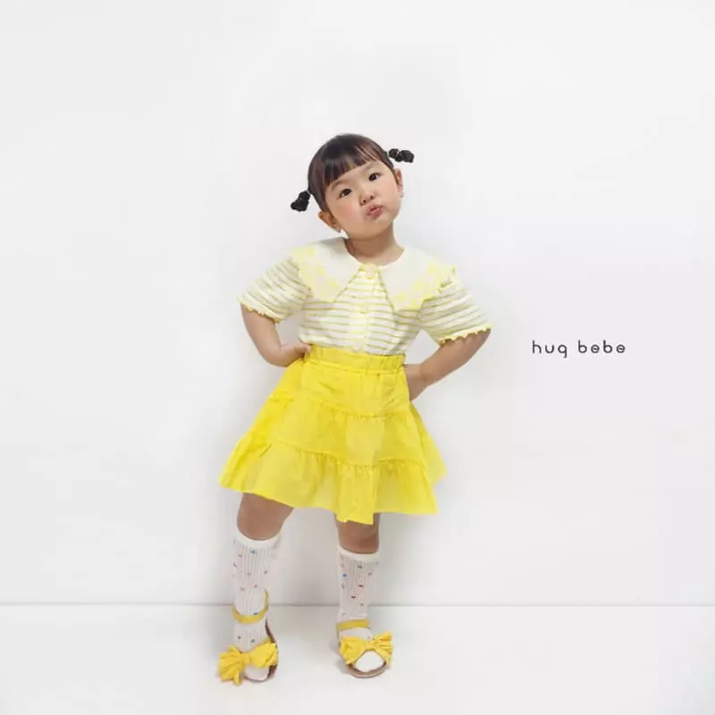 Hug Bebe - Korean Children Fashion - #kidsshorts - Ribbon Cherry Cardigan