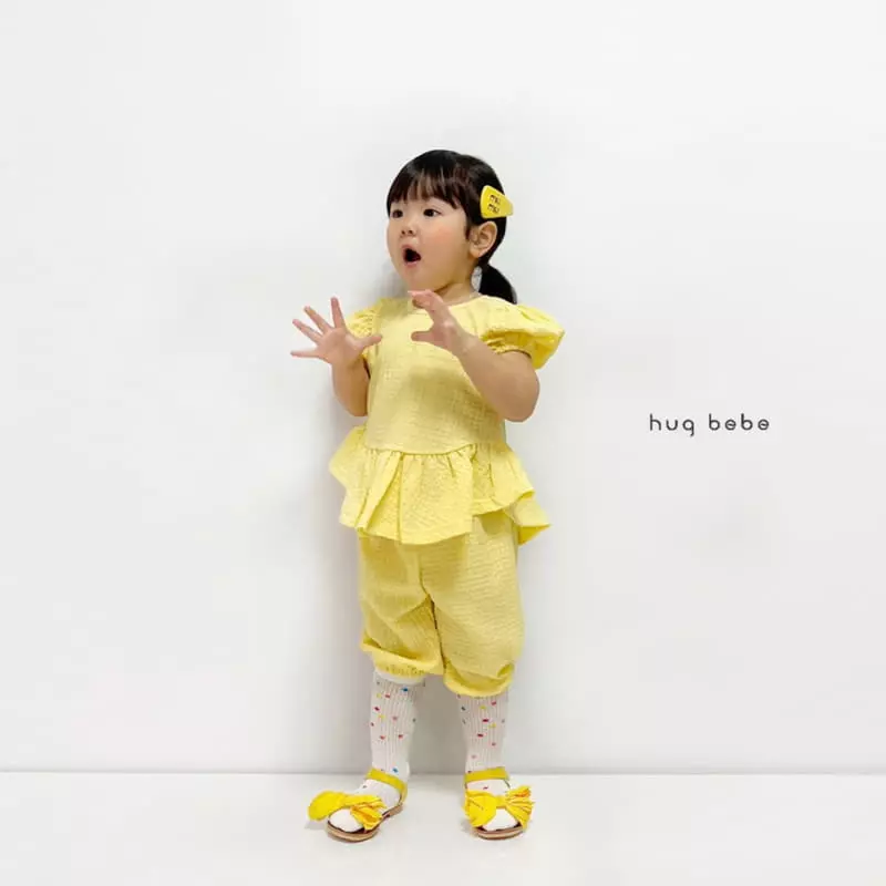 Hug Bebe - Korean Children Fashion - #kidzfashiontrend - Mongle Puff Tee - 5