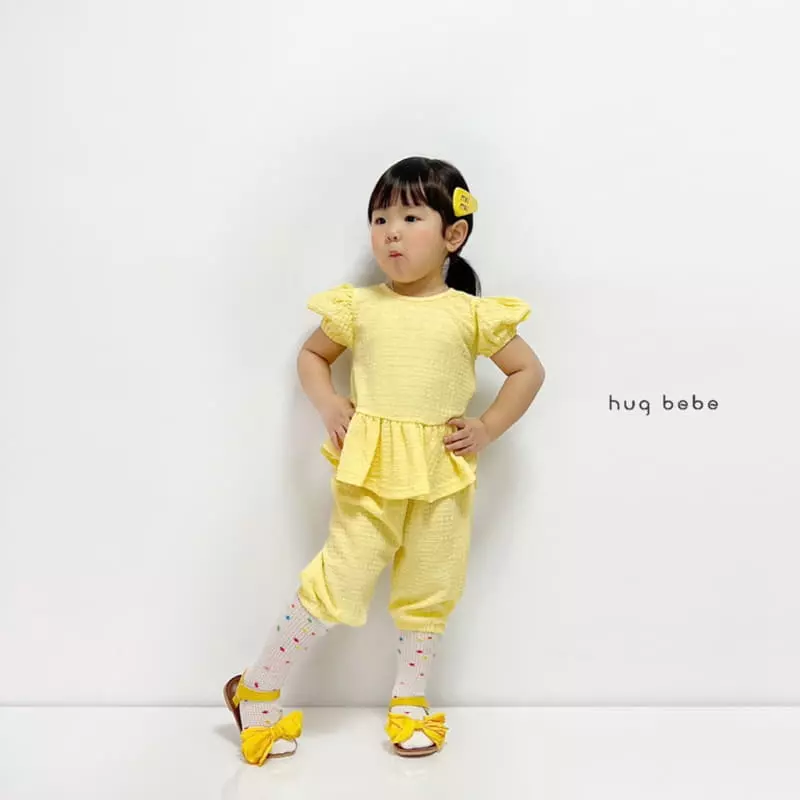 Hug Bebe - Korean Children Fashion - #littlefashionista - Mongle Puff Tee - 7