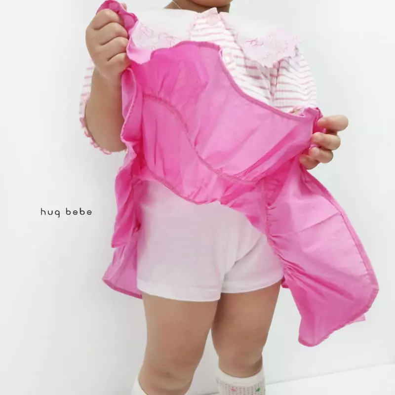 Hug Bebe - Korean Children Fashion - #toddlerclothing - Ribbon Cherry Cardigan - 10