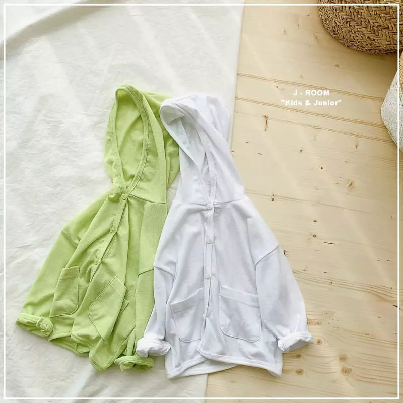 J-Room - Korean Children Fashion - #fashionkids - Summer Linen Hoody Jacket - 2