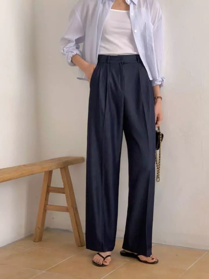 Jeiin - Korean Women Fashion - #momslook - Tencel Jeans
