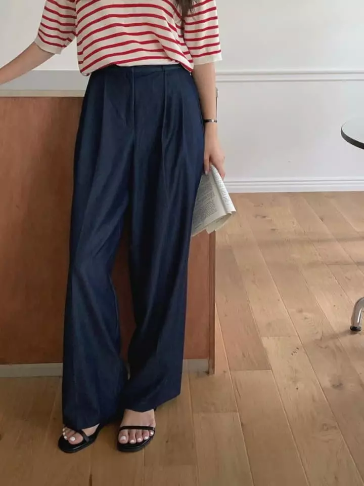 Jeiin - Korean Women Fashion - #momslook - Tencel Jeans - 7