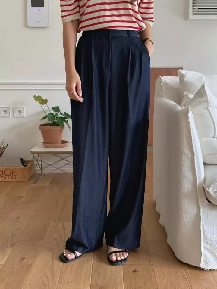 Jeiin - Korean Women Fashion - #momslook - Tencel Jeans - 9