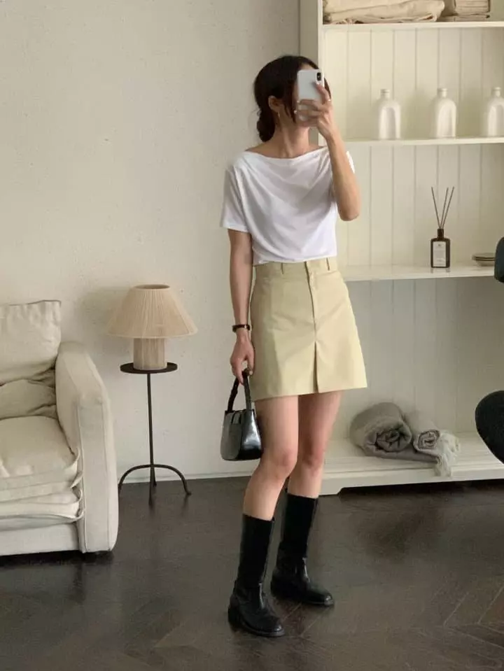 Jeiin - Korean Women Fashion - #momslook - Honey Skirt - 2