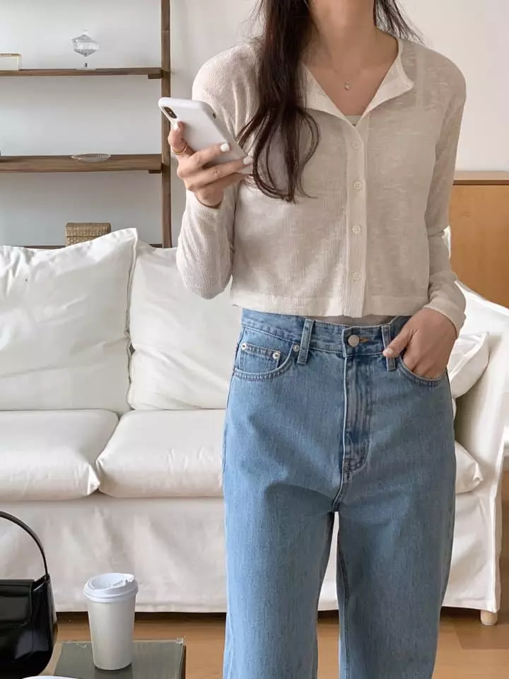 Jeiin - Korean Women Fashion - #momslook - Plain Cardigan - 11