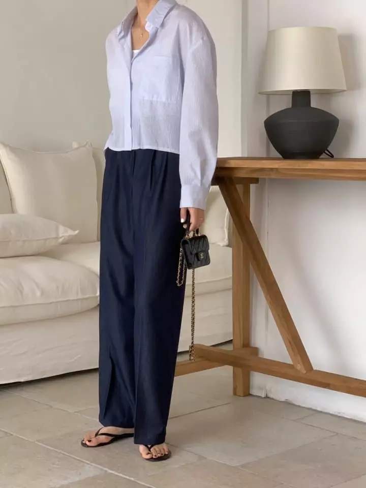 Jeiin - Korean Women Fashion - #womensfashion - Tencel Jeans - 6