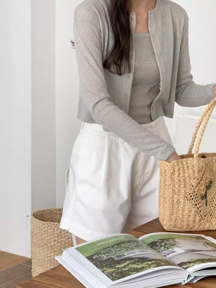 Jeiin - Korean Women Fashion - #womensfashion - Plain Cardigan
