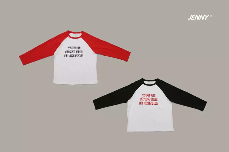 Jenny Basic - Korean Children Fashion - #fashionkids - Wake Raglan Tee