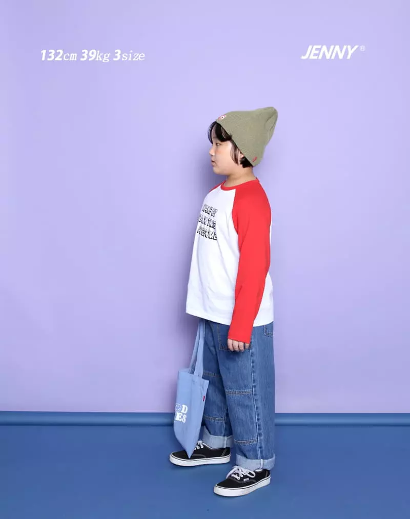 Jenny Basic - Korean Children Fashion - #kidsstore - Wake Raglan Tee - 3