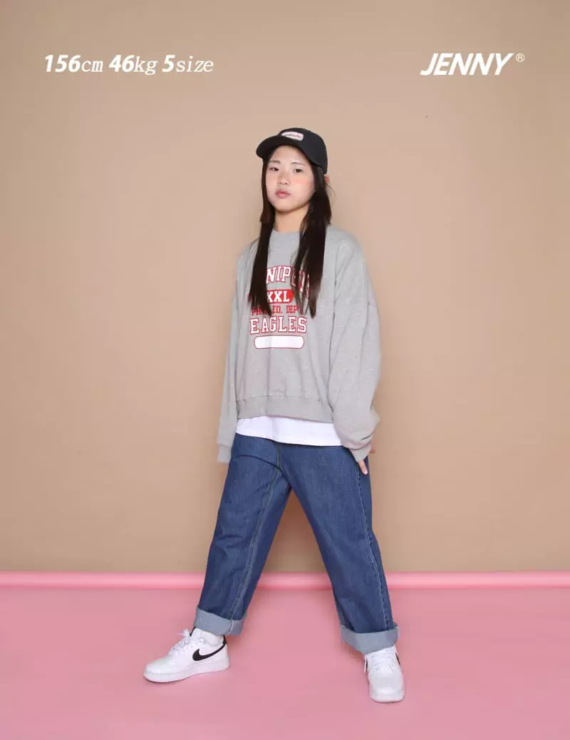 Jenny Basic - Korean Children Fashion - #prettylittlegirls - Eagle Sweatshirt - 3