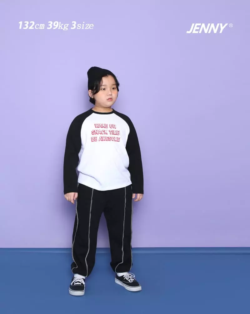 Jenny Basic - Korean Children Fashion - #stylishchildhood - Wake Raglan Tee - 12