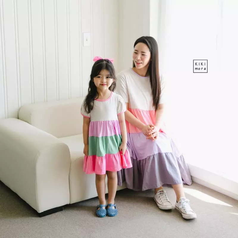 Kikimora - Korean Children Fashion - #childofig - Rainbow Cancan One-piece - 10