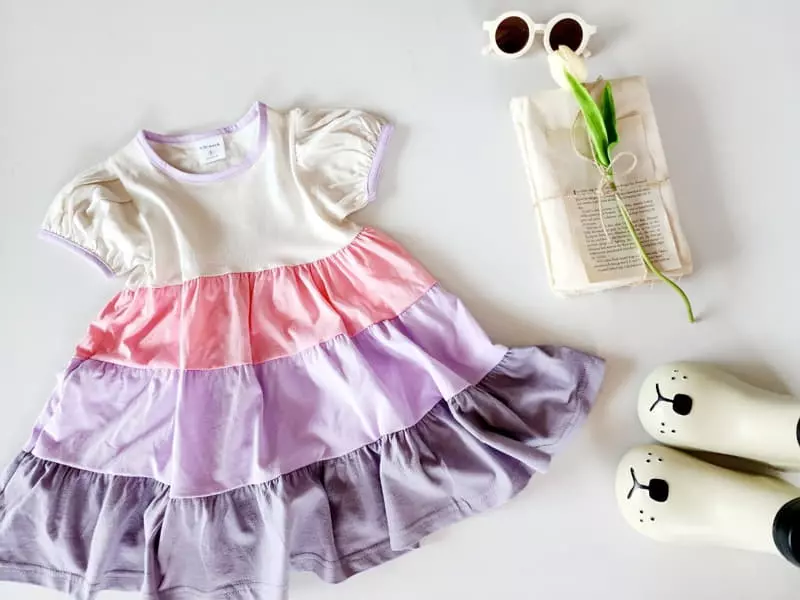 Kikimora - Korean Children Fashion - #childrensboutique - Rainbow Cancan One-piece - 11