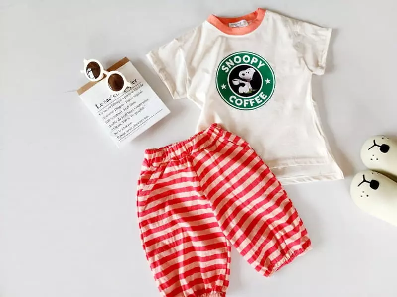 Kikimora - Korean Children Fashion - #designkidswear - Sbuk Snoopy Tee - 10
